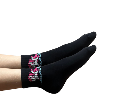 100% Organic Cotton Socks for Kids, Super Soft & Breathable, Hypoallergenic