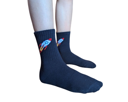 100% Organic Cotton Socks for Kids, Super Soft & Breathable, Hypoallergenic